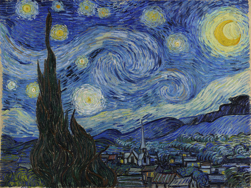 The_Starry_Night_art_of_Gogh