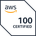 AWS 100 APN Certification Distinction バッジ
